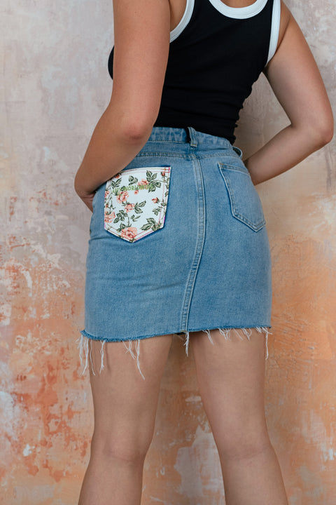 Amber Petal Skirt