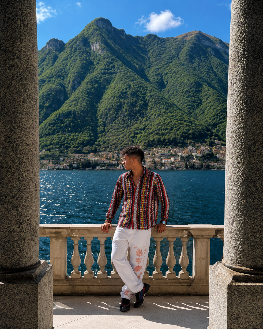 Mosaic riviera shirt