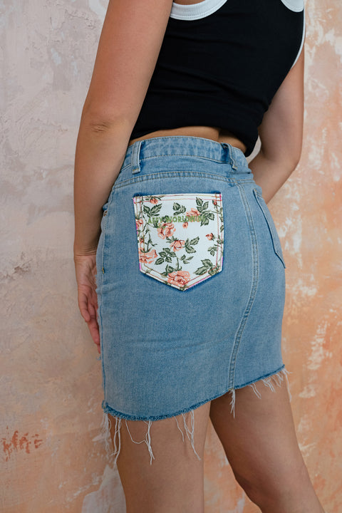 Amber Petal Skirt